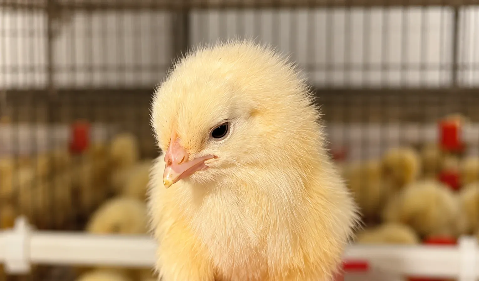 Day-Old Chick Placement: First Feed and Water Access