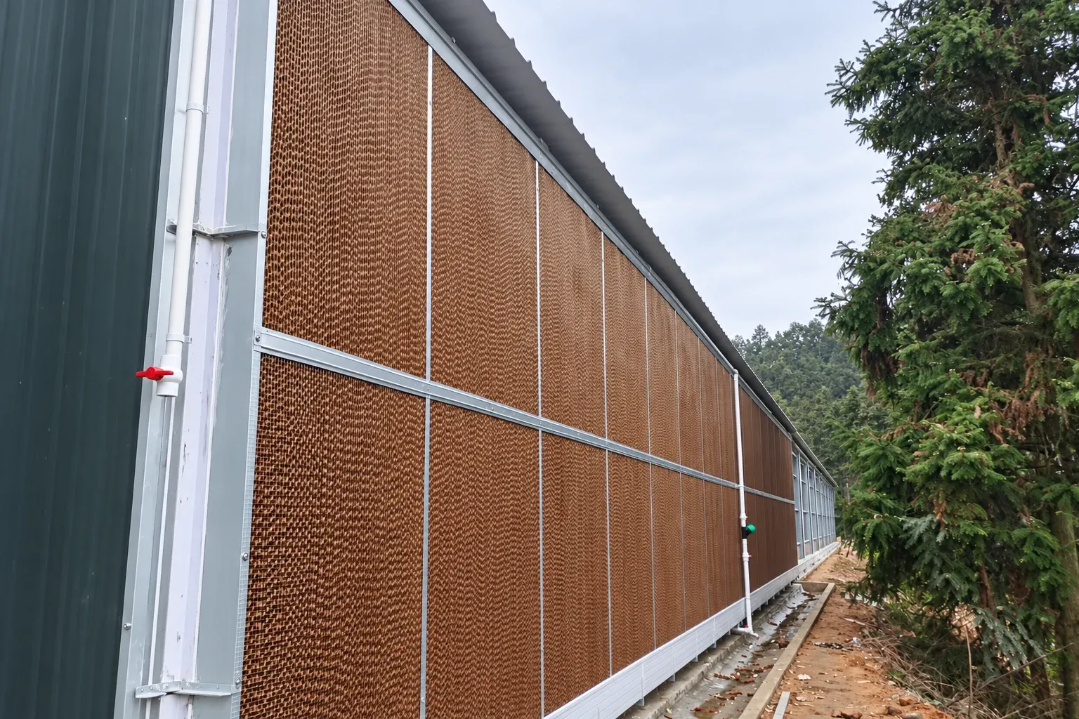 Evaporative Cooling Pad System