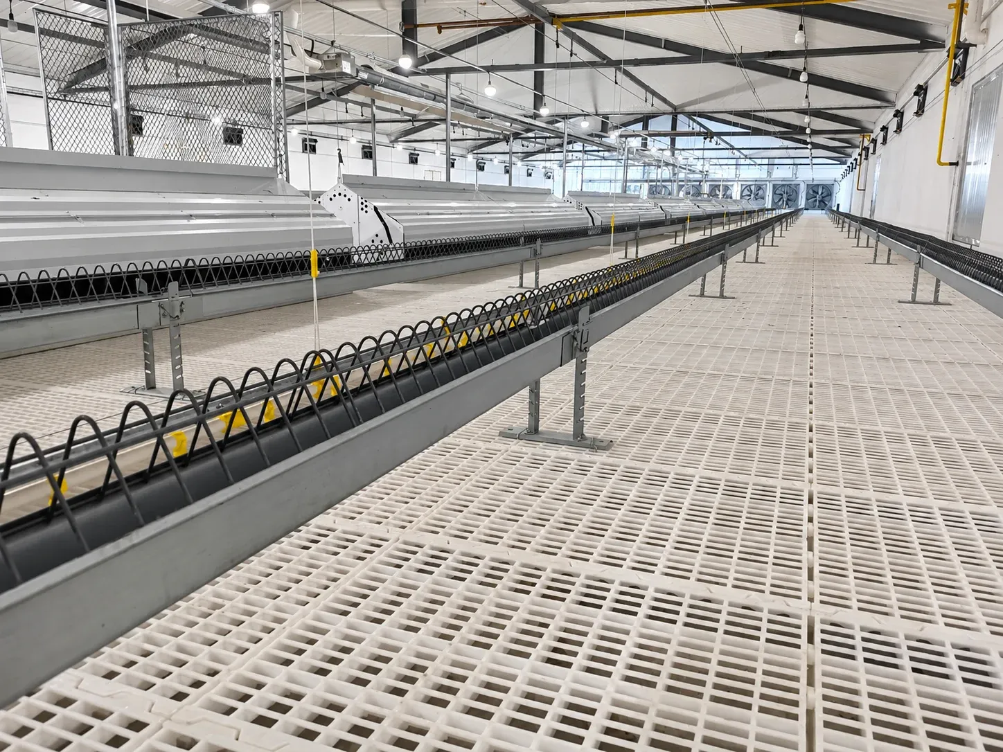 Plastic Slatted Floor System
