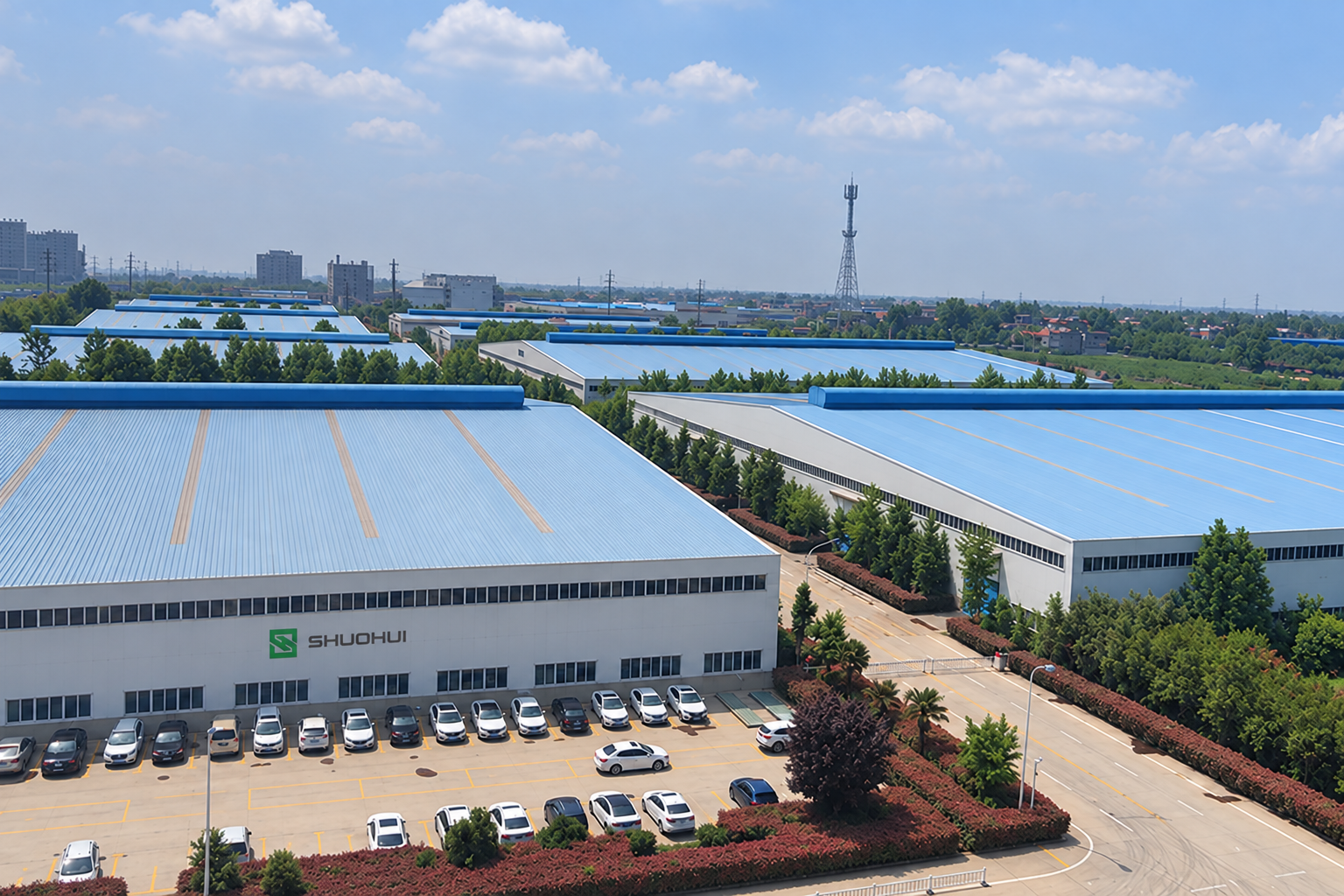 Shuohui equipment manufacturing campus visualization